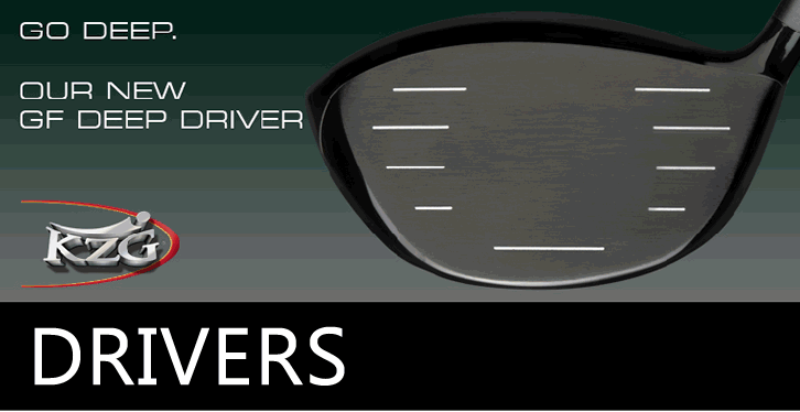KZG Golf Driver Fairwaywood, Hybrid, Eisen, Wedges, Putter, Schäfte